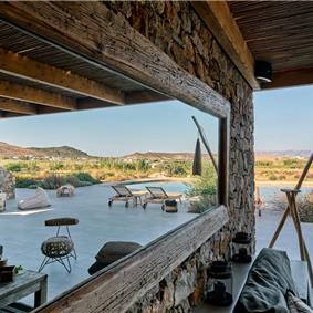 6 bedroom villa with pool, East Paros, sleeps 12